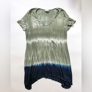 Tunic top tiedyed